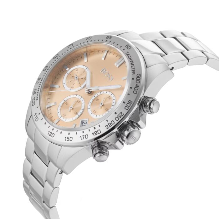 Novia Stainless Steel Watch with Champagne Dial - 1502615 - Image 6